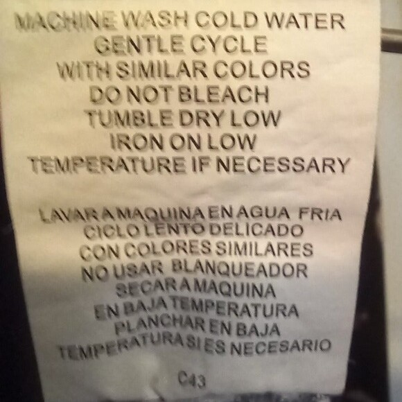 Lily Rose Small Dark Floral 'Emma' Dress-Skater-Elastic Scoop Neck-Tie Close - Picture 9 of 9